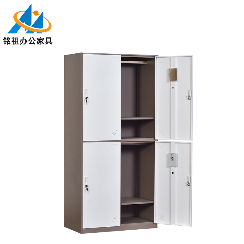 咖白四門衣柜